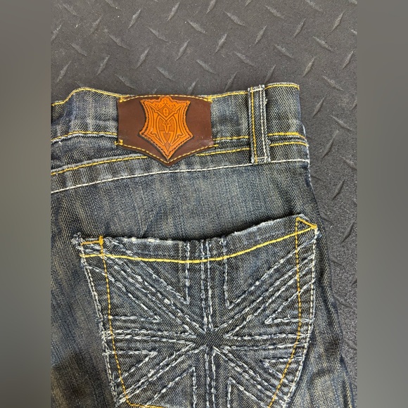Vintage Monarchy Men’s Jeans with Union Jack Pocket Details - Picture 5 of 5